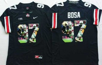 Ohio State Buckeyes #97 Joey Bosa Black Player Fashion Stitched NCAA Jersey