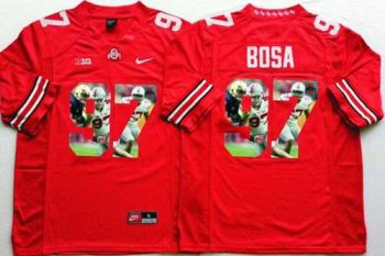 Ohio State Buckeyes #97 Joey Bosa Red Player Fashion Stitched NCAA Jersey