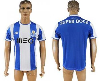 Oporto Blank Home Soccer Club Jersey