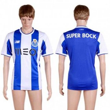 Oporto Blank Home Soccer Club Jersey