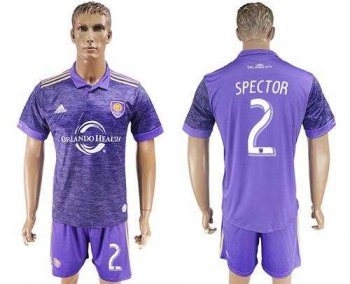 Orlando City SC #2 Spector Home Soccer Club Jersey