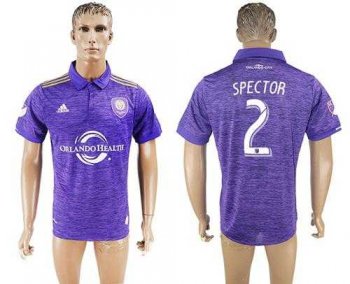 Orlando City SC #2 Spector Home Soccer Club Jersey