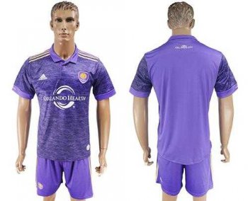 Orlando City SC Blank Home Soccer Club Jersey