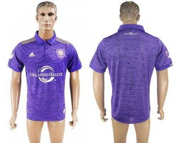 Orlando City SC Blank Home Soccer Club Jersey