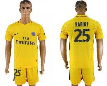 Paris Saint-Germain #25 Rabiot Away Soccer Club Jersey