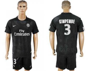 Paris Saint-Germain #3 Kimpembe Sec Away Soccer Club Jersey