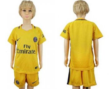 Paris Saint Germain Blank Away Kid Soccer Club Jersey