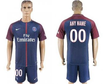 Paris Saint-Germain Personalized Home Soccer Club Jersey