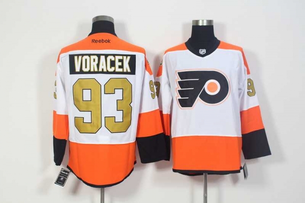 Philadelphia Flyers #93 Jakub Voracek White 3rd Stitched NHL Jersey