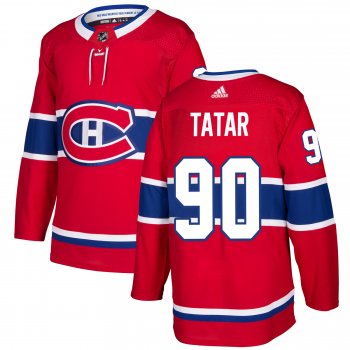 Adidas Montreal Canadiens #90 Tomas Tatar NHL Authentic Home Jersey