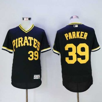 Pittsburgh Pirates #39 Dave Parker Black Flexbase Authentic Collection Cooperstown Stitched Baseball Jersey