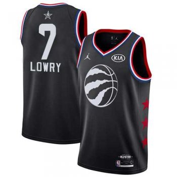 Nike Raptors #7 Kyle Lowry Black NBA Jordan Swingman 2019 All-Star Game Jersey