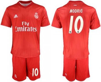 Real Madrid #10 Modric Third Soccer Club Jersey