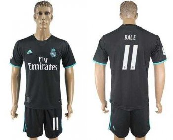 Real Madrid #11 Bale Away Soccer Club Jersey