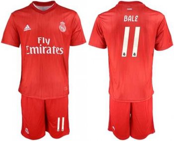 Real Madrid #11 Bale Third Soccer Club Jersey