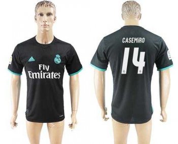 Real Madrid #14 Casemiro Away Soccer Club Jersey