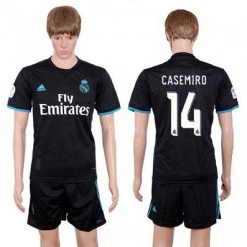 Real Madrid #14 Casemiro Away Soccer Club Jersey