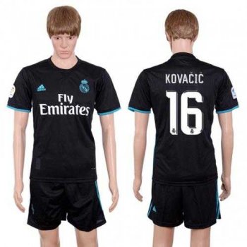 Real Madrid #16 Kovacic Away Soccer Club Jersey