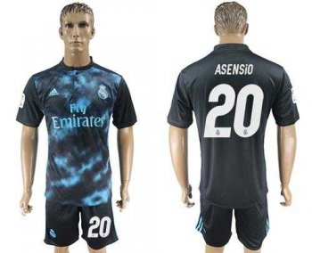 Real Madrid #20 Asensio Away Soccer Club Jersey