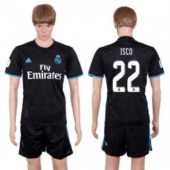 Real Madrid #22 Isco Away Soccer Club Jersey