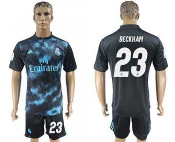 Real Madrid #23 Beckham Away Soccer Club Jersey