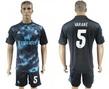 Real Madrid #5 Varane Away Soccer Club Jersey