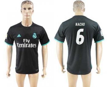 Real Madrid #6 Nacho Away Soccer Club Jersey