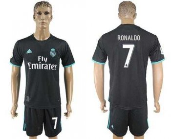 Real Madrid #7 Ronaldo Away Soccer Club Jersey