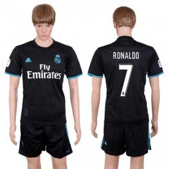 Real Madrid #7 Ronaldo Away Soccer Club Jersey