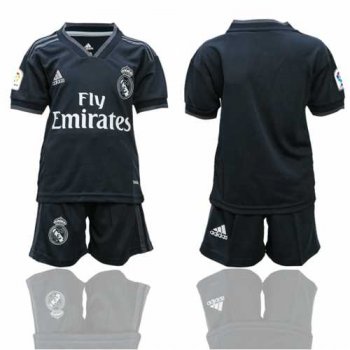 Real Madrid Blank Away Kid Soccer Club Jersey