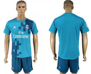 Real Madrid Blank Sec Away Soccer Club Jersey