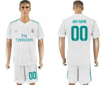 Real Madrid Personalized Home Soccer Club Jersey