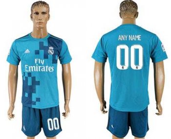 Real Madrid Personalized Sec Away Soccer Club Jersey