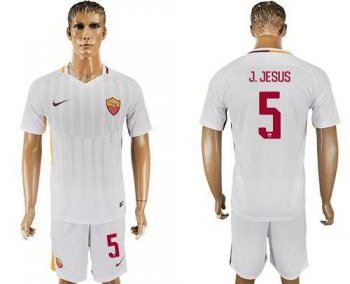 Roma #5 J.Jesus Away Soccer Club Jersey