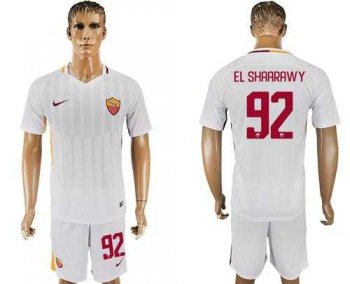 Roma #92 El Shaarawy Away Soccer Club Jersey