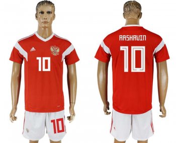 Russia #10 ARSHAVIN Home 2018 FIFA World Cup Soccer Jersey