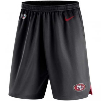 San Francisco 49ers Nike Knit Performance Shorts - Black