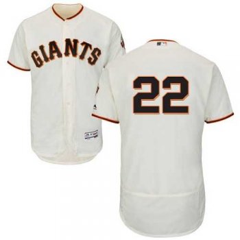 San Francisco Giants #22 Will Clark Cream Flexbase Authentic Collection Stitched MLB Jersey