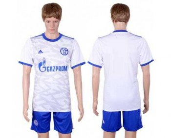 Schalke 04 Blank Away Soccer Club Jersey