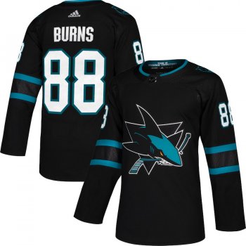 Men's 2018-19 Classic San Jose Sharks 88 Brent Burns Ice Hockey Jersey Black