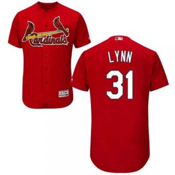 St.Louis Cardinals #31 Lance Lynn Red Flexbase Authentic Collection Stitched MLB Jersey