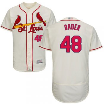 Cardinals #48 Harrison Bader Cream Flexbase Authentic Collection Stitched Baseball Jersey