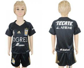 Tigres Blank Away Kid Soccer Club Jersey