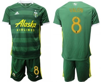 Portland Timbers #8 Valeri Home Soccer Club Jersey