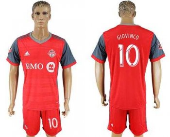 Toronto FC #10 Giovinco Home Soccer Club Jersey