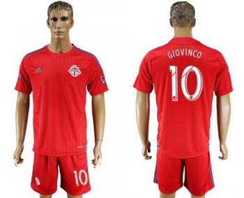 Toronto FC #10 Giovinco Home Soccer Club Jersey