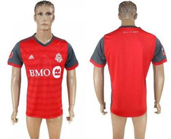 Toronto FC Blank Home Soccer Club Jersey