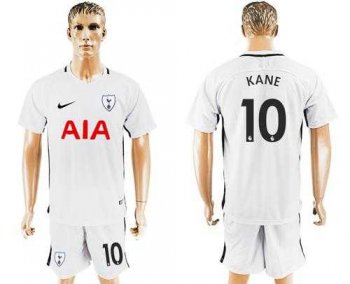 Tottenham Hotspur #10 Kane White Home Soccer Club Jersey