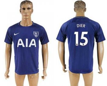 Tottenham Hotspur #15 Dier Away Soccer Club Jersey