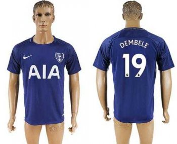 Tottenham Hotspur #19 Dembele Away Soccer Club Jersey